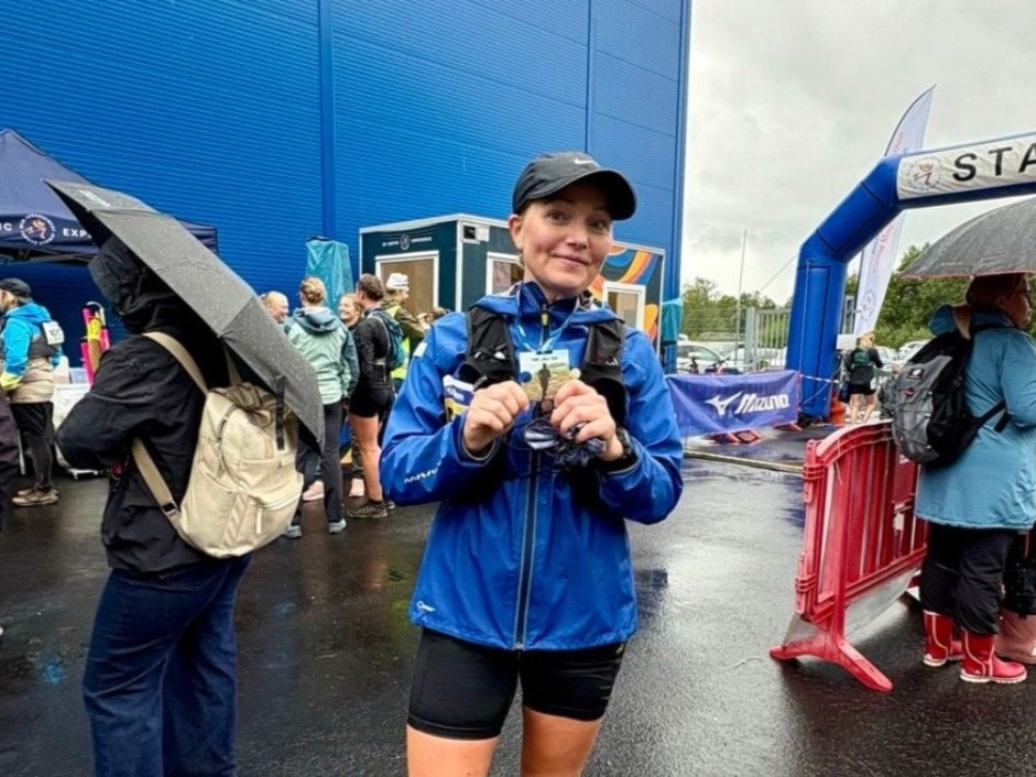 Anita Sletten på 20. plass i værhardt Tromsø Mountain Ultra